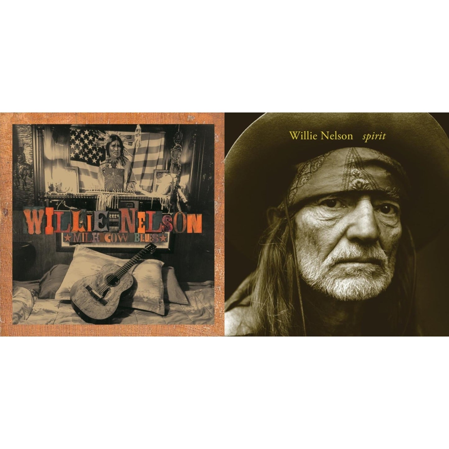 Willie Nelson - Milk Cow Blues (2LP/180G) & Spirit (180G)