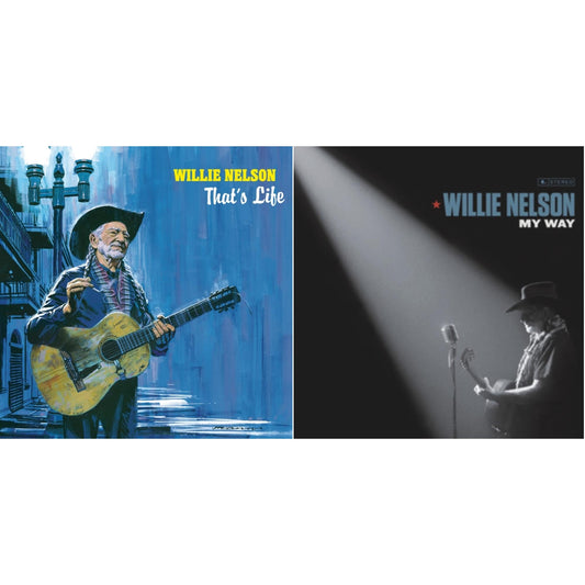 Willie Nelson - My Way (150G) & That's Life (140G) - LP Vinyl Bundle