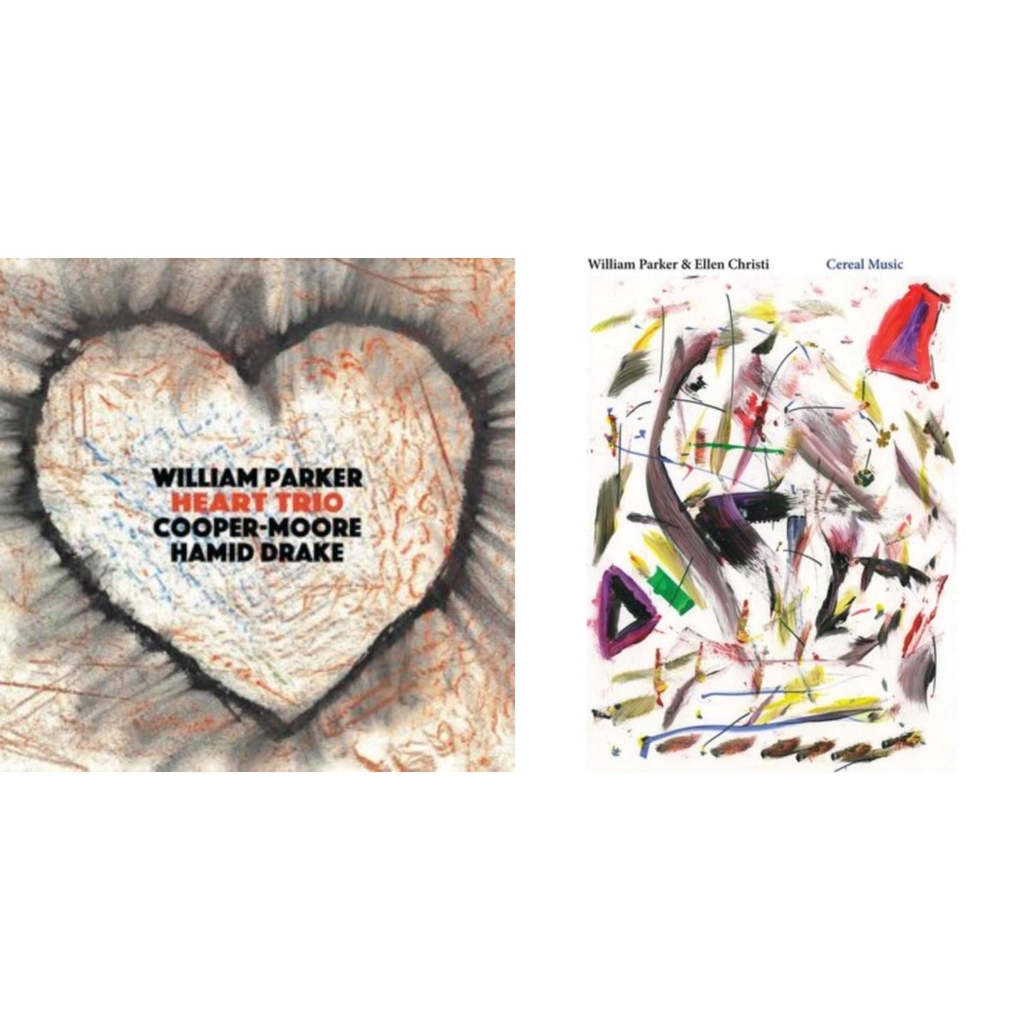 William Parker - Heart Trio & Cereal Music - LP Vinyl Bundle