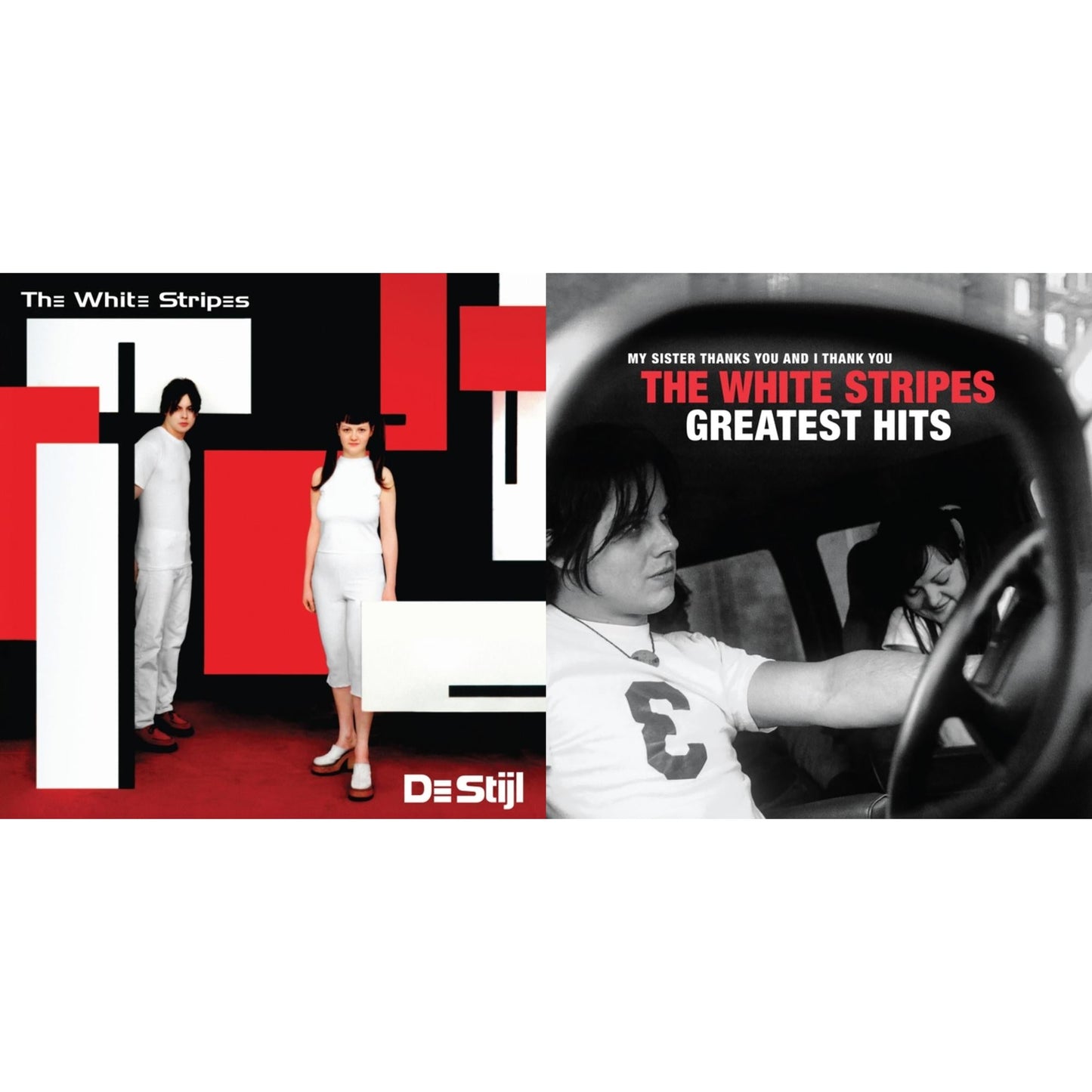 White Stripes - De Stijl & White Stripes Greatest Hits (2LP)