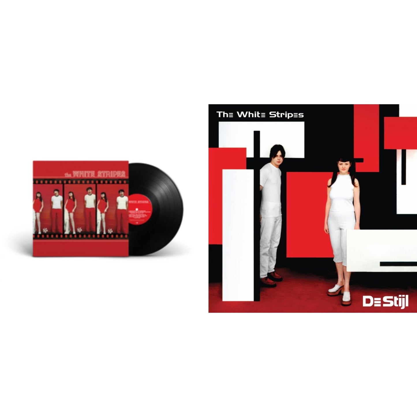 White Stripes - White Stripes & De Stijl - LP Vinyl Bundle