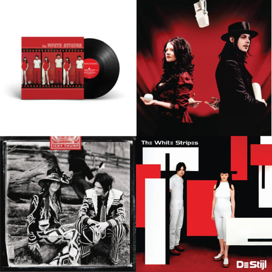 White Stripes - White Stripes & Get Behind Me Satan (2LP) & Icky Thump (2LP) & De Stijl