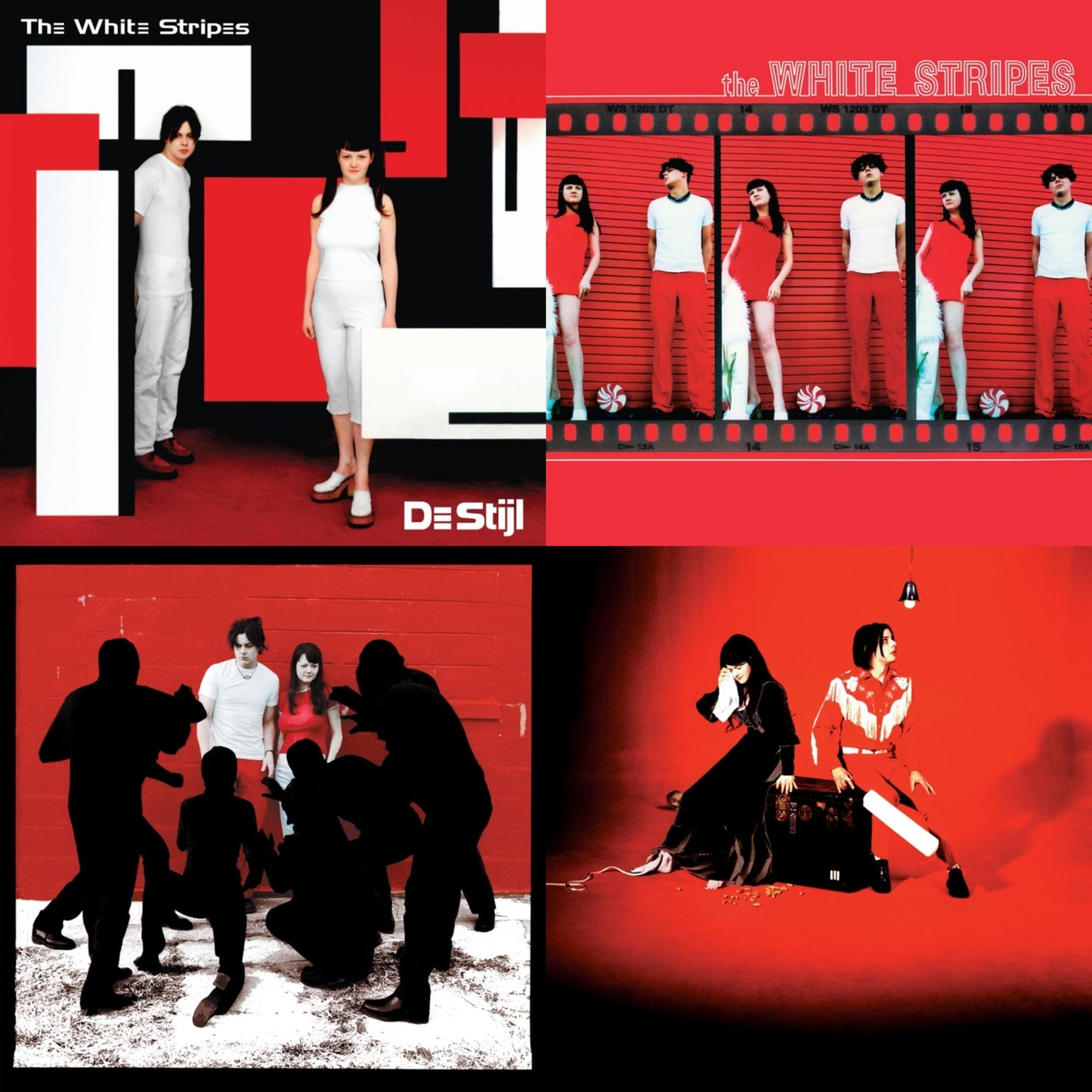 White Stripes - Elephant (2LP) & De Stijl & White Blood Cells (Reissue) & White Stripes