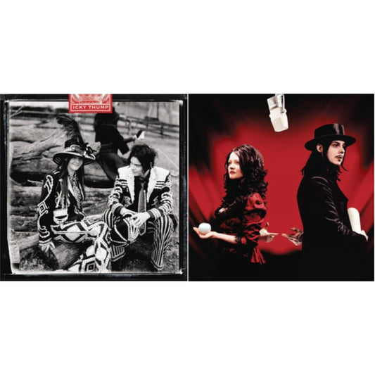 White Stripes - Get Behind Me Satan (2LP) & Icky Thump (2LP)
