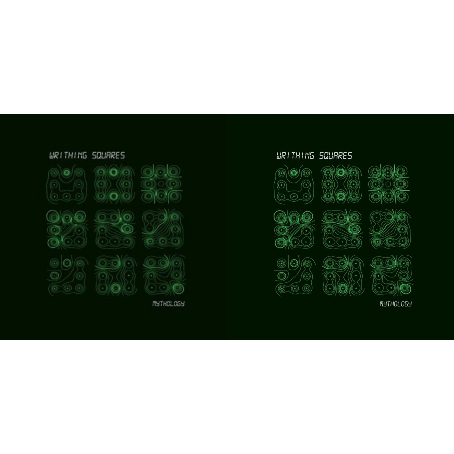 Writhing Squares - Mythology & Mythology (Green LP Vinyl)