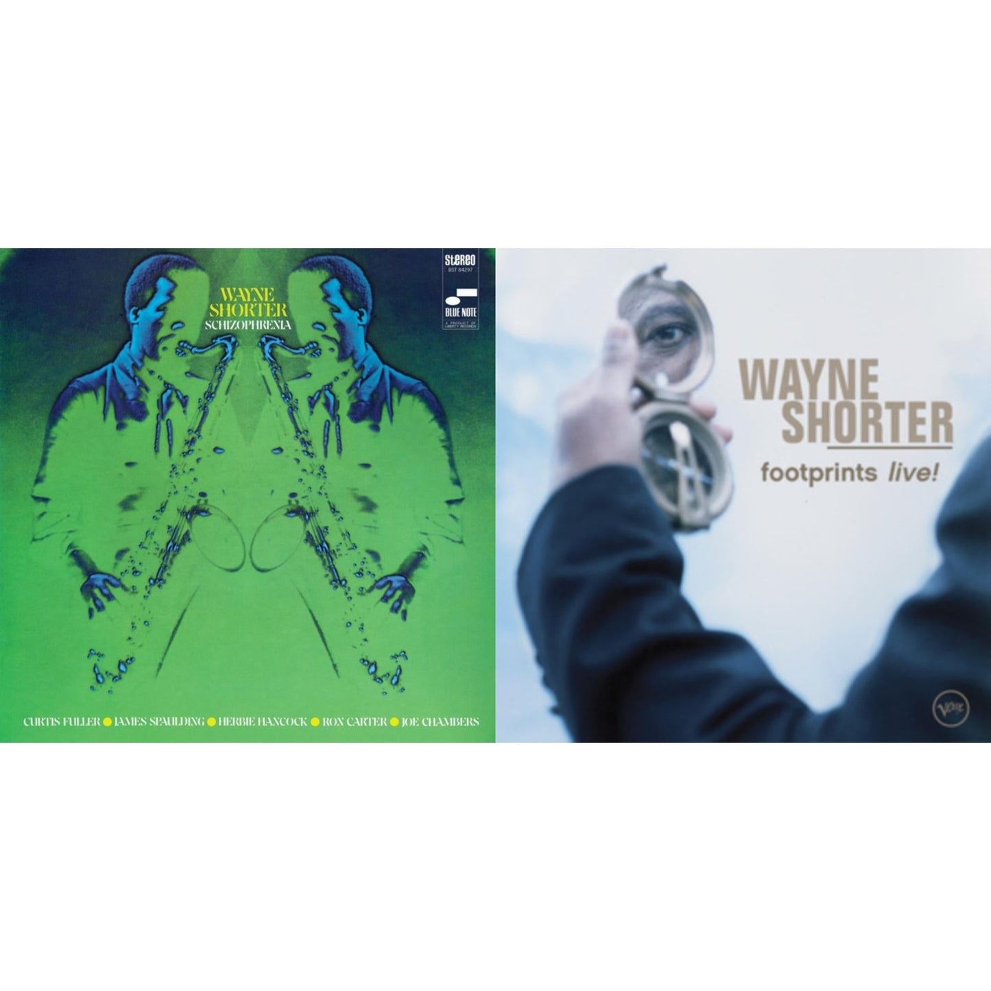 Wayne Shorter - Schizophrenia (Blue Note Tone Poet Series) & Footprints Live (Verve By Request Series) (2LP)
