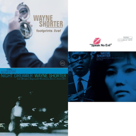 Wayne Shorter - Footprints Live (Verve By Request Series) (2LP) & Night Dreamer (Blue Note Classic LP Vinyl Series) & Speak No Evil (Blue Note Classic LP Vinyl Series)