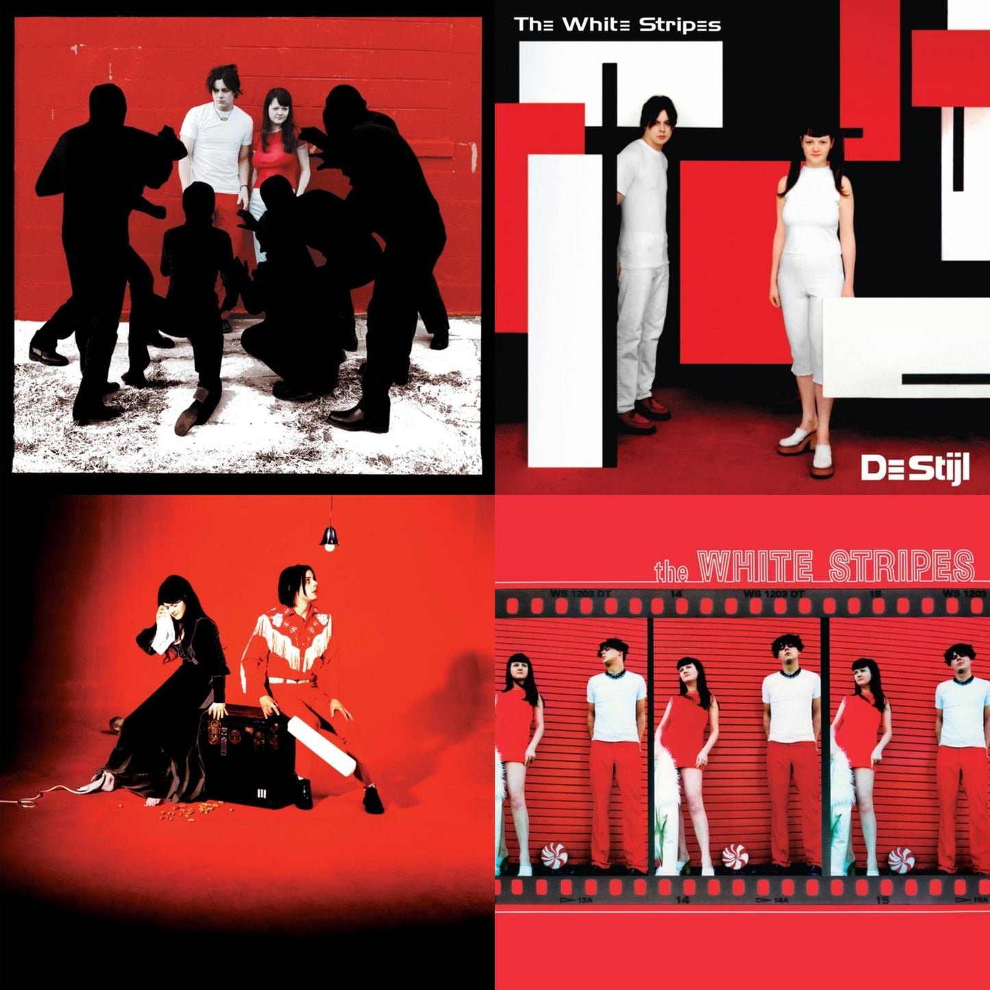 White Stripes - Elephant (2LP) & De Stijl & White Blood Cells (Reissue) & White Stripes