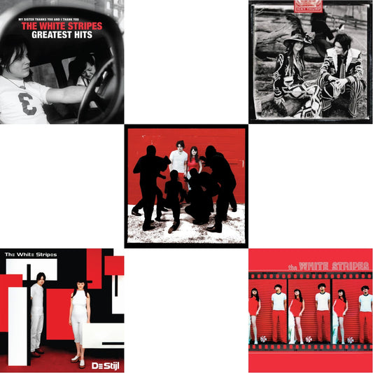 White Stripes - White Stripes Greatest Hits (2LP) & De Stijl & White Blood Cells (Reissue) & Icky Thump (2LP) & White Stripes