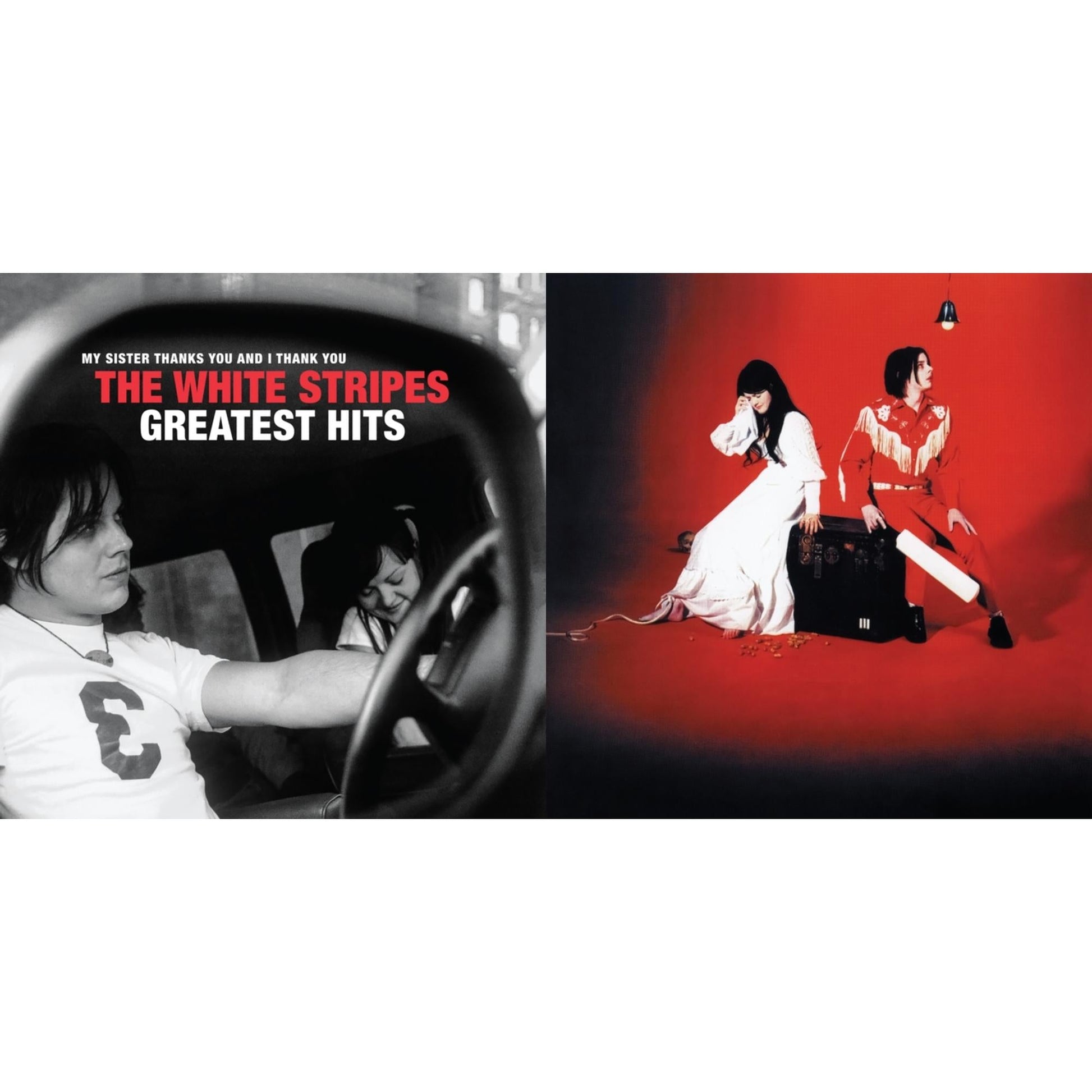 White Stripes - White Stripes Greatest Hits & Elephant - CD Bundle