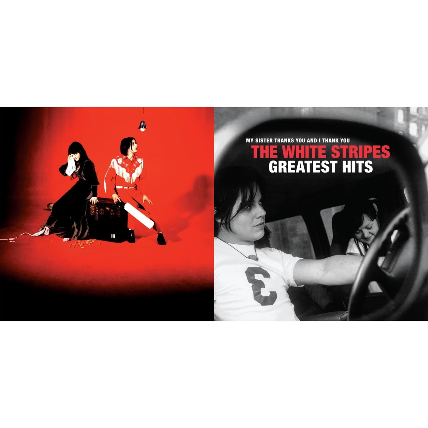 White Stripes - Elephant (2LP) & White Stripes Greatest Hits (2LP)