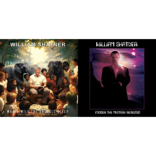 William Shatner - William Shatner Has Been & Ponder The Mystery Revisited (Black/Purple/White Splatter LP Vinyl)