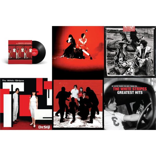 White Stripes - White Stripes & Elephant (2LP) & Icky Thump (2LP) & De Stijl & White Blood Cells (Reissue) & White Stripes Greatest Hits (2LP)