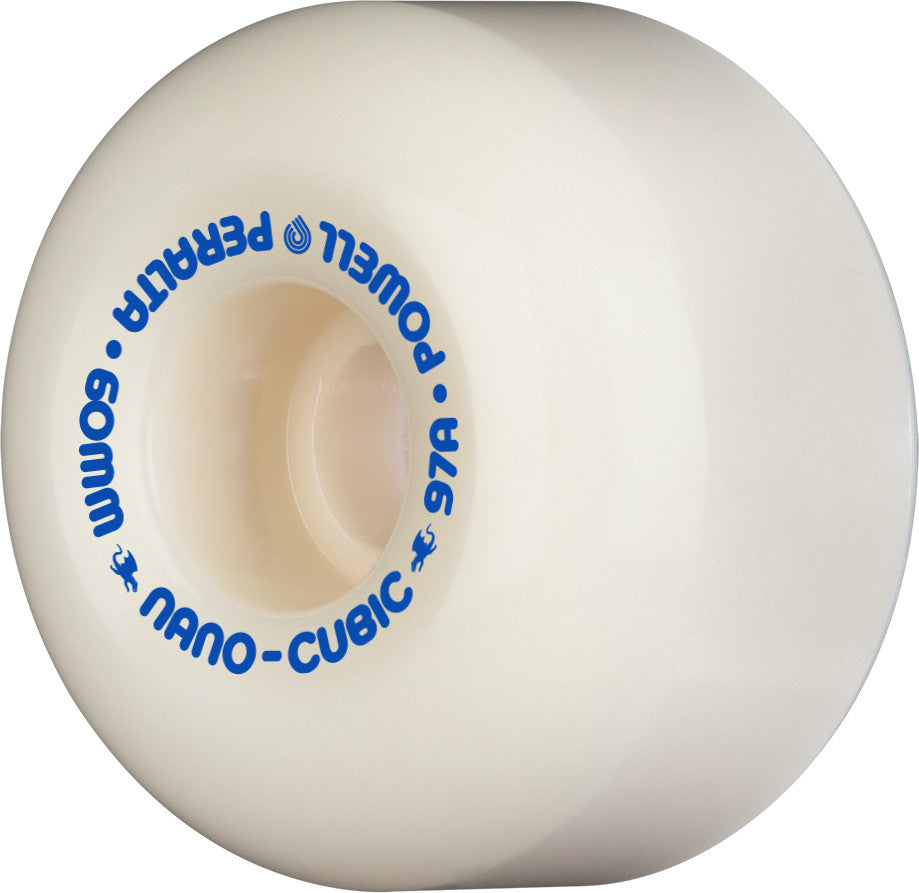 Powell Peralta Nano Cubic Dragon Formula Wheels 60x38mm 97A - Off White (Set of 4)