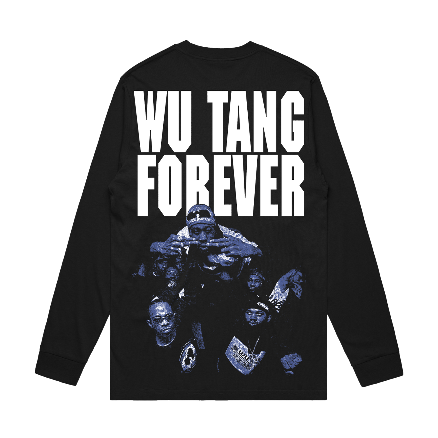 Wu-Tang Clan Officially Licensed Final Chamber Long Sleeve T Shirt Black