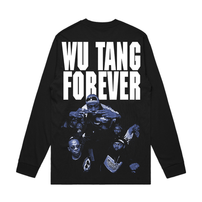 Wu-Tang Clan Officially Licensed Final Chamber Long Sleeve T Shirt Black