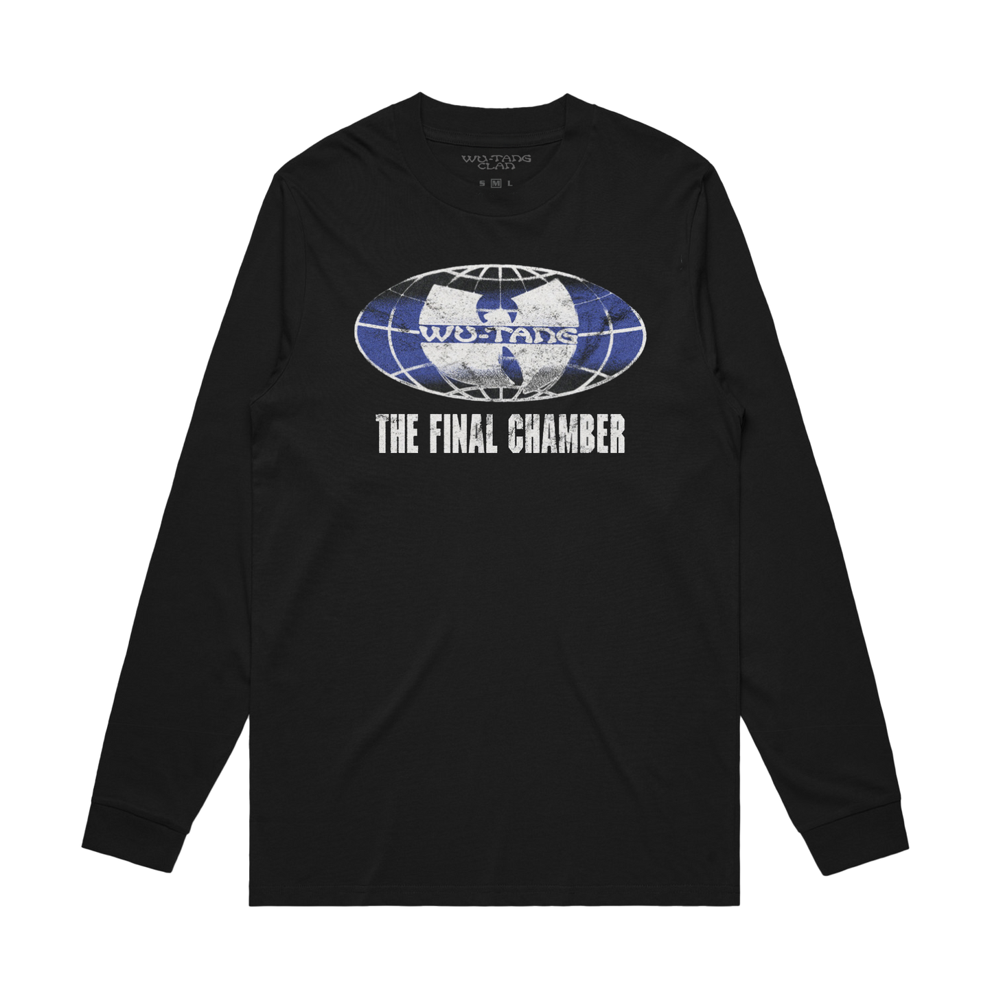 Wu-Tang Clan Officially Licensed Final Chamber Long Sleeve T Shirt Black