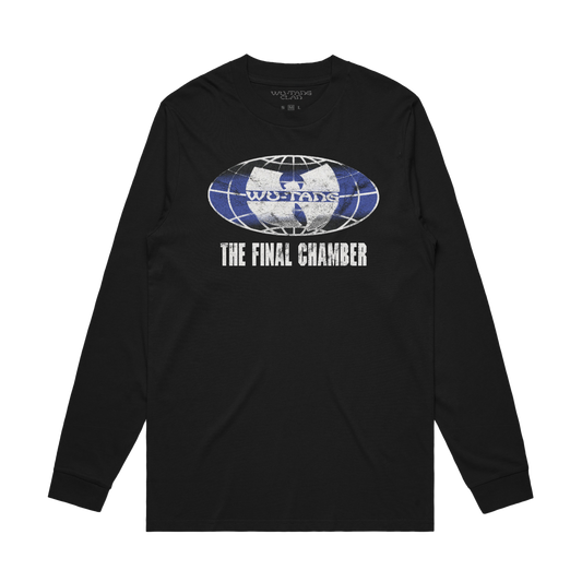 Wu-Tang Clan Officially Licensed Final Chamber Long Sleeve T Shirt Black