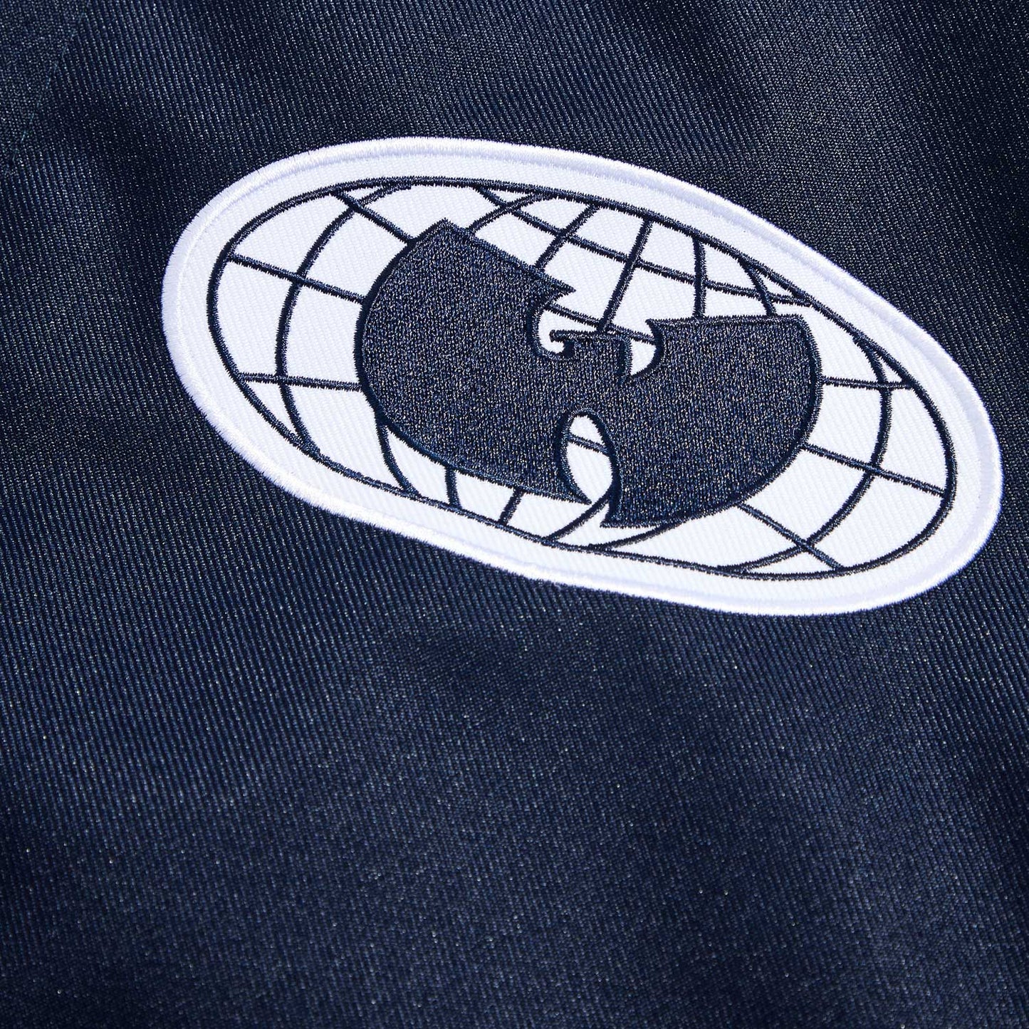 Wu-Tang Clan All-City Jacket Navy and White Officially Licensed