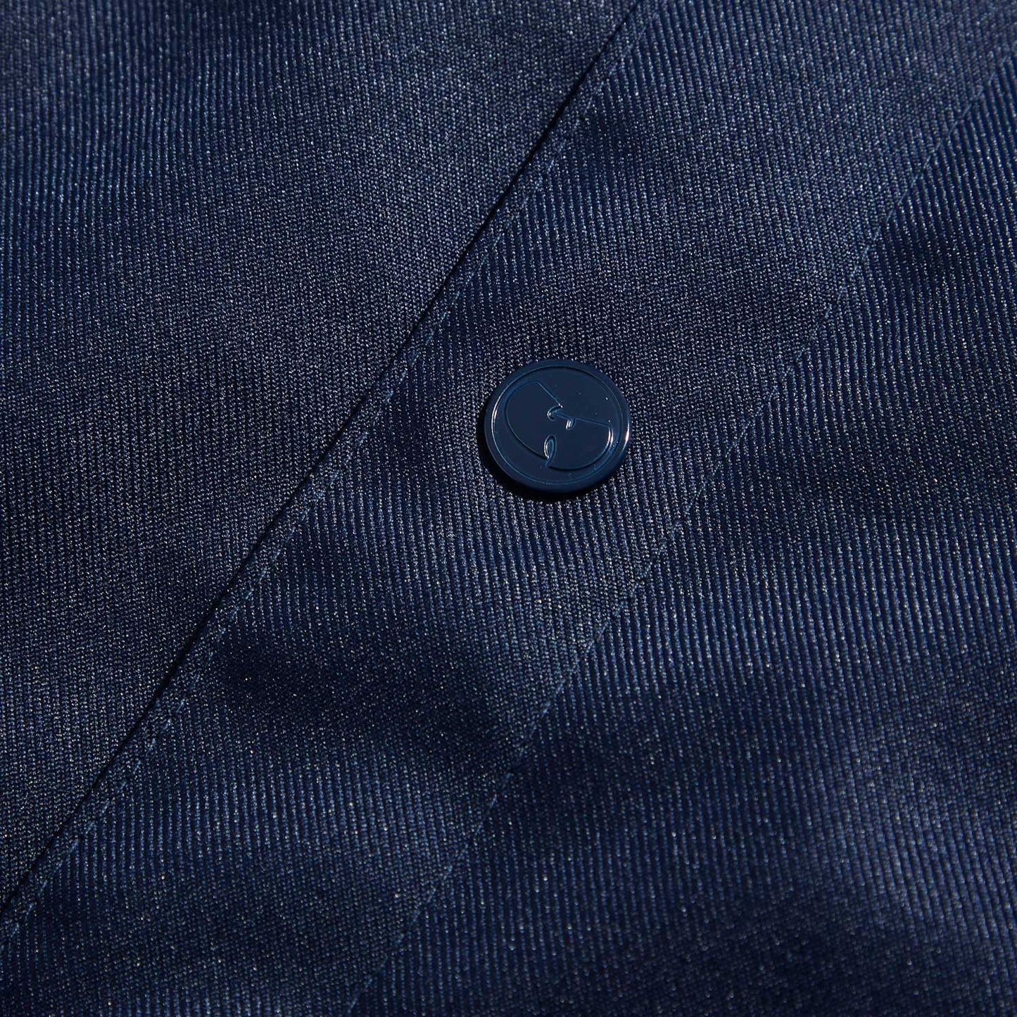 Wu-Tang Clan All-City Jacket Navy and White Officially Licensed