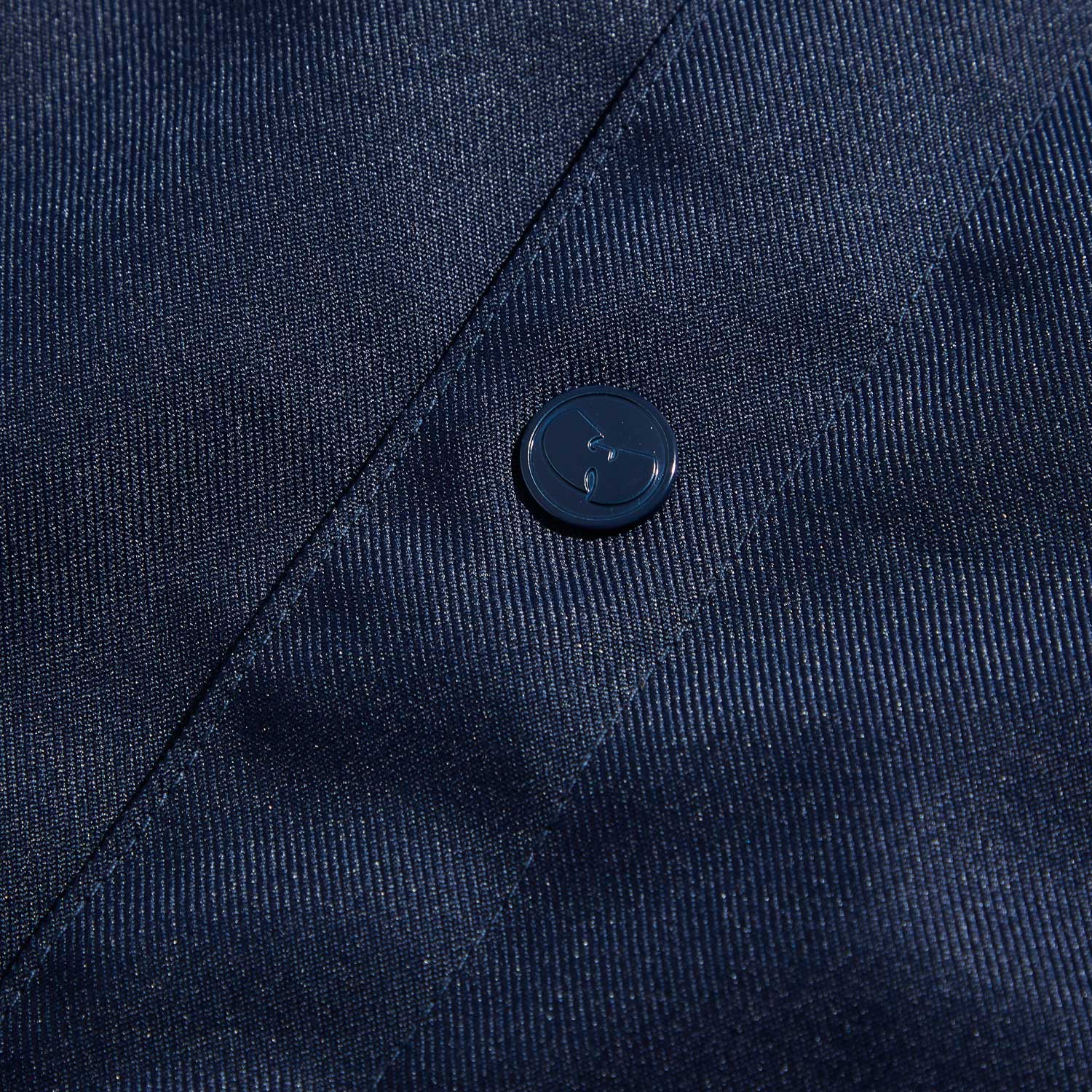 Wu-Tang Clan All-City Jacket Navy and White Officially Licensed