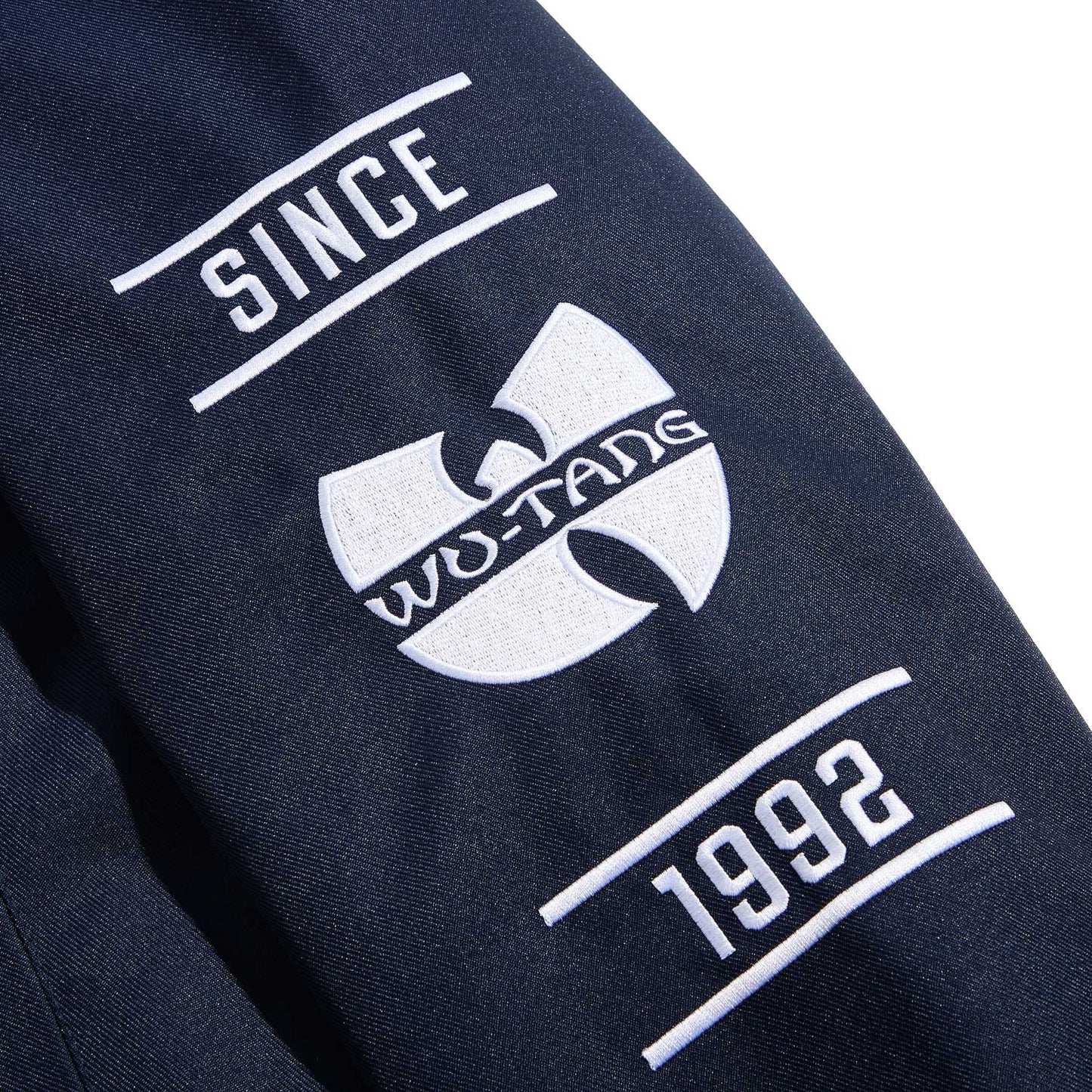 Wu-Tang Clan All-City Jacket Navy and White Officially Licensed