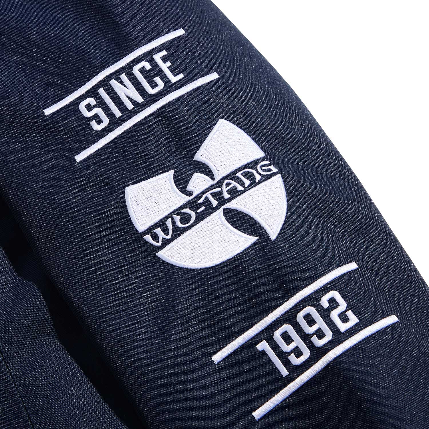 Wu-Tang Clan All-City Jacket Navy and White Officially Licensed