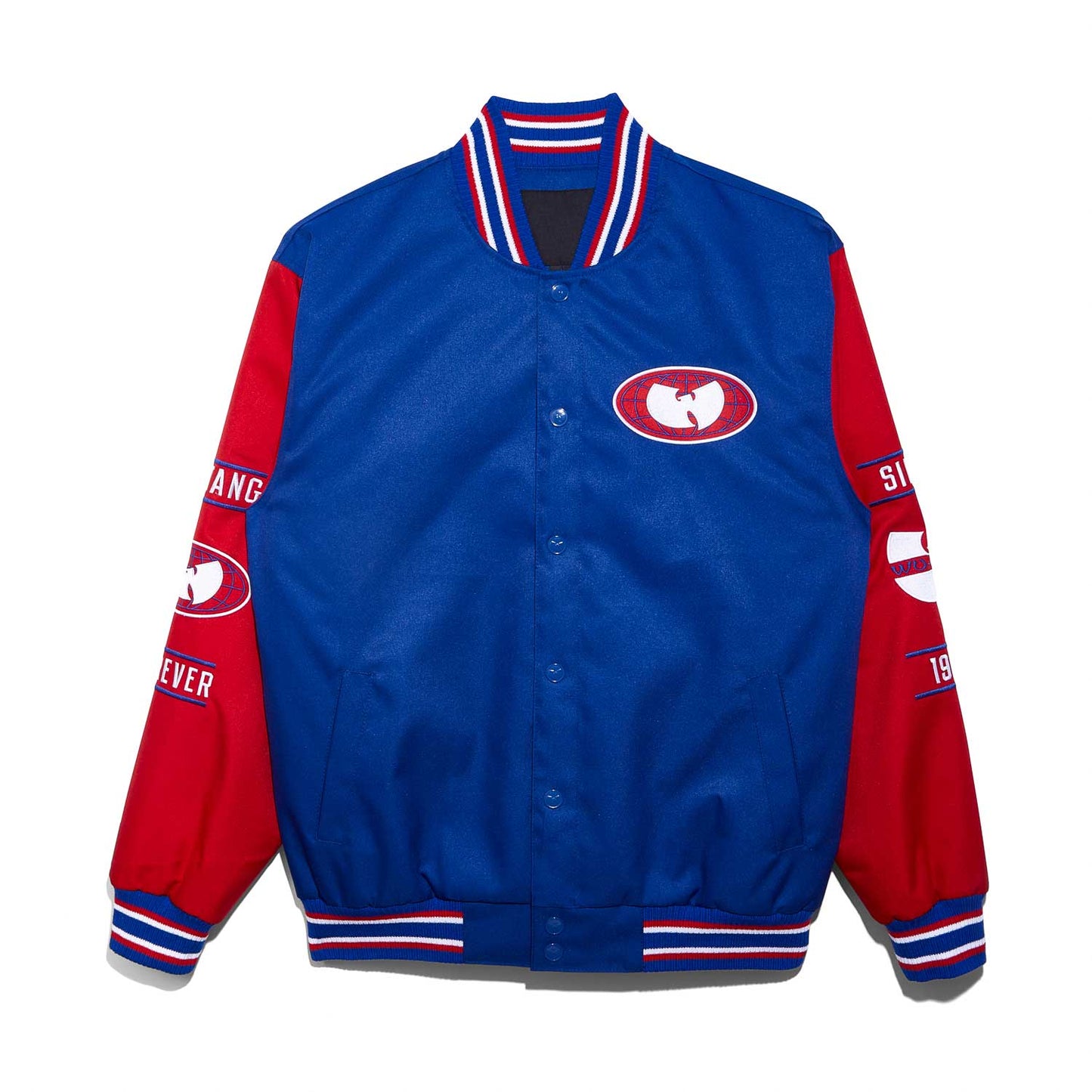 Wu-Tang Clan Officially Licensed All-City Jacket Red and Blue
