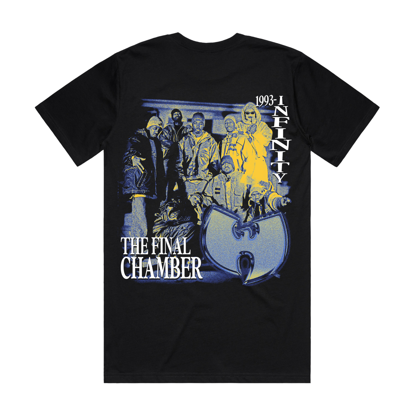 Wu-Tang Clan Officially Licensed Infinity Mens T Shirt Black