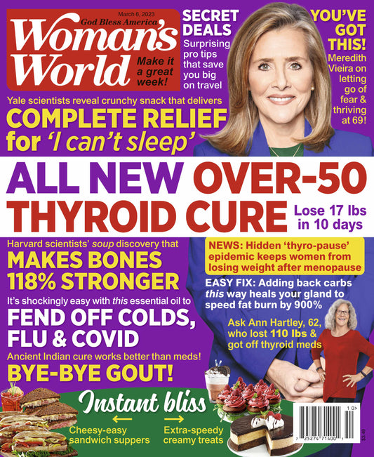 Woman's World - 03.06.23 All New Over 50-Thyroid Cure