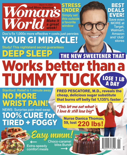 Woman's World - 03.13.23 Works Better Than a Tummy Tuck