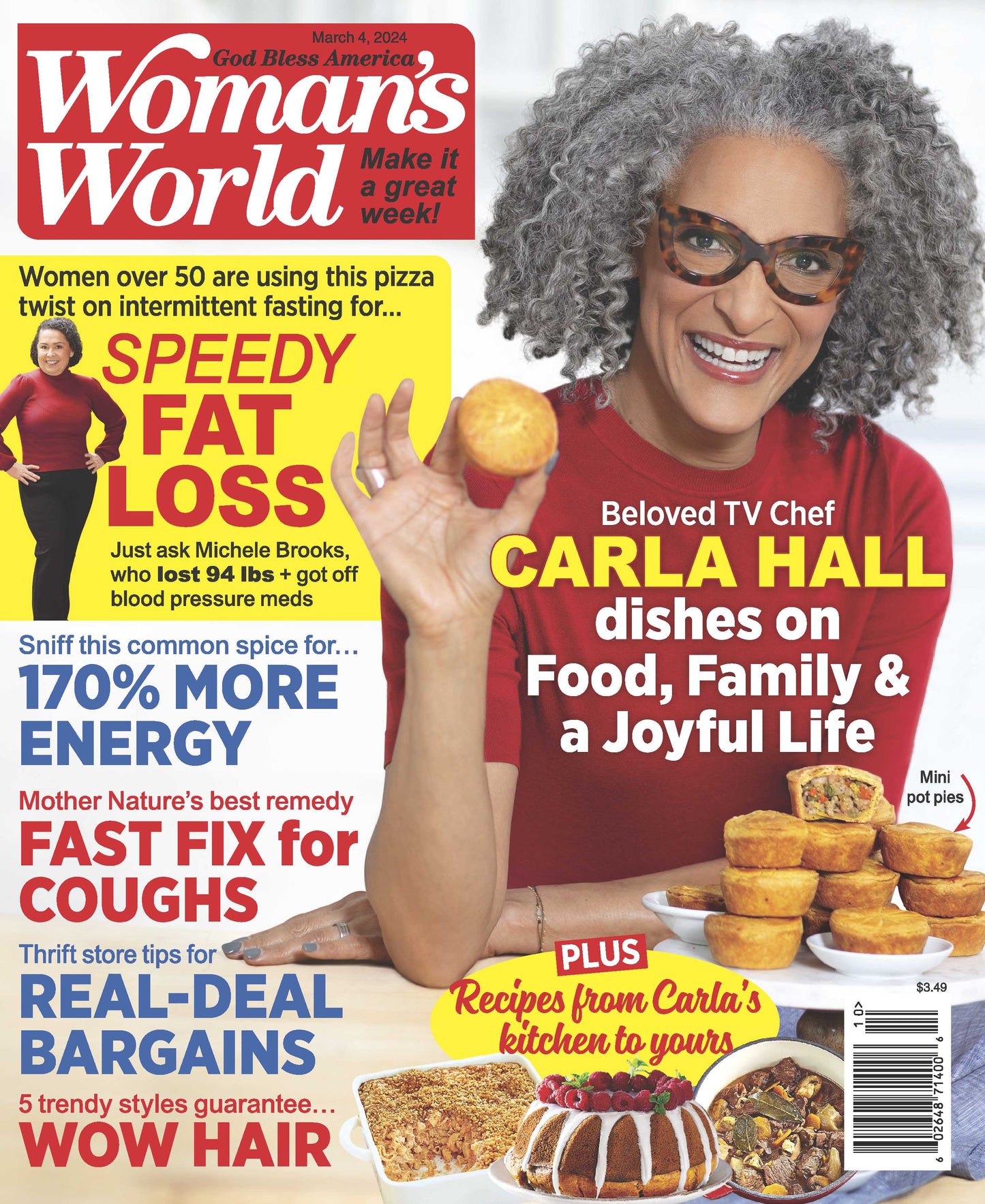 Woman's World - 03.04.24 Carla Hall Dishes on Food, Family and a Joyful Life
