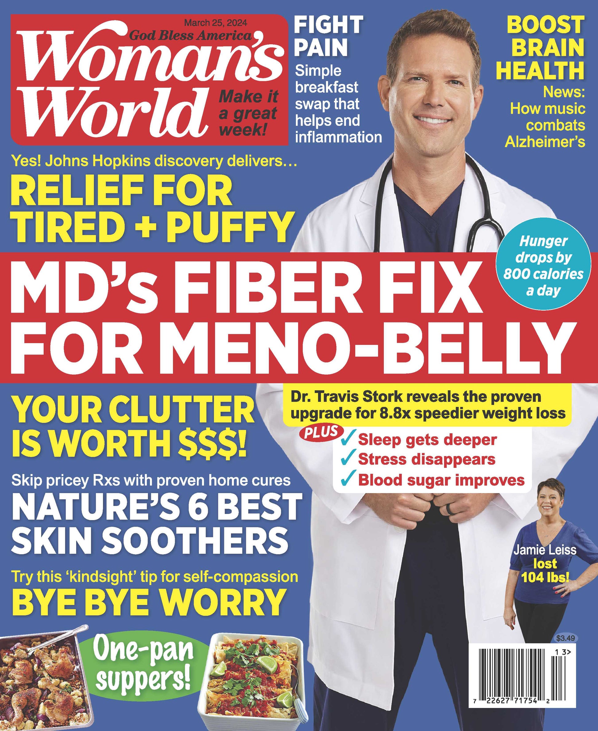 Woman's World - 03.25.24 MDs Fiber Fix for Meno Belly