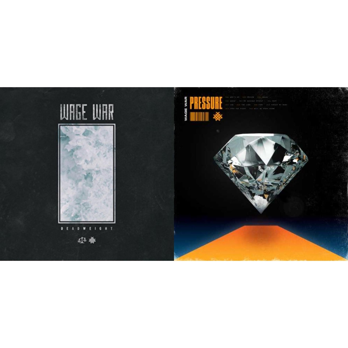 Wage War - Deadweight & Pressure (Orange LP Vinyl)