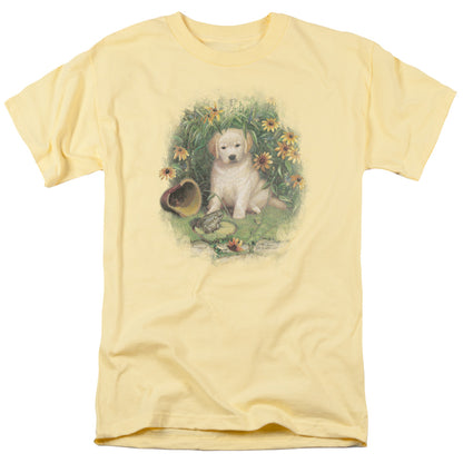 Wildlife A Prince Perhaps Yellow Lab Mens T Shirt Banana Officially Licensed