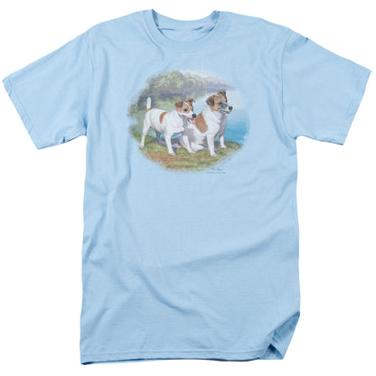 Wildlife Jack By Water Mens T Shirt Light Blue Officially Licensed