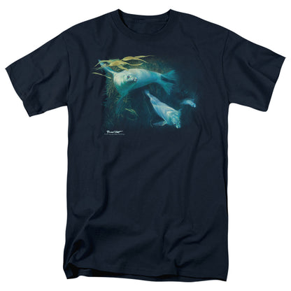 Wildlife Kelp Patrol Mens T Shirt Navy Officially Licensed