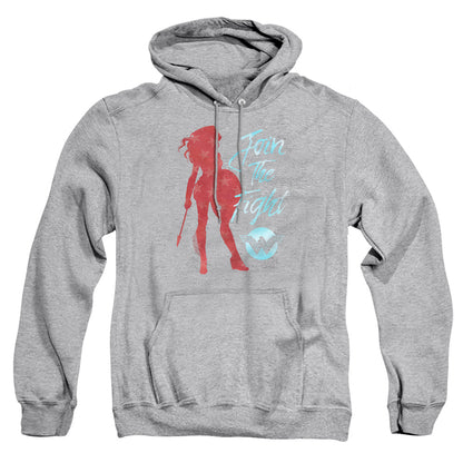 Wonder Woman Movie Freedom Fight Mens Hoodie Athletic Heather Officially Licensed