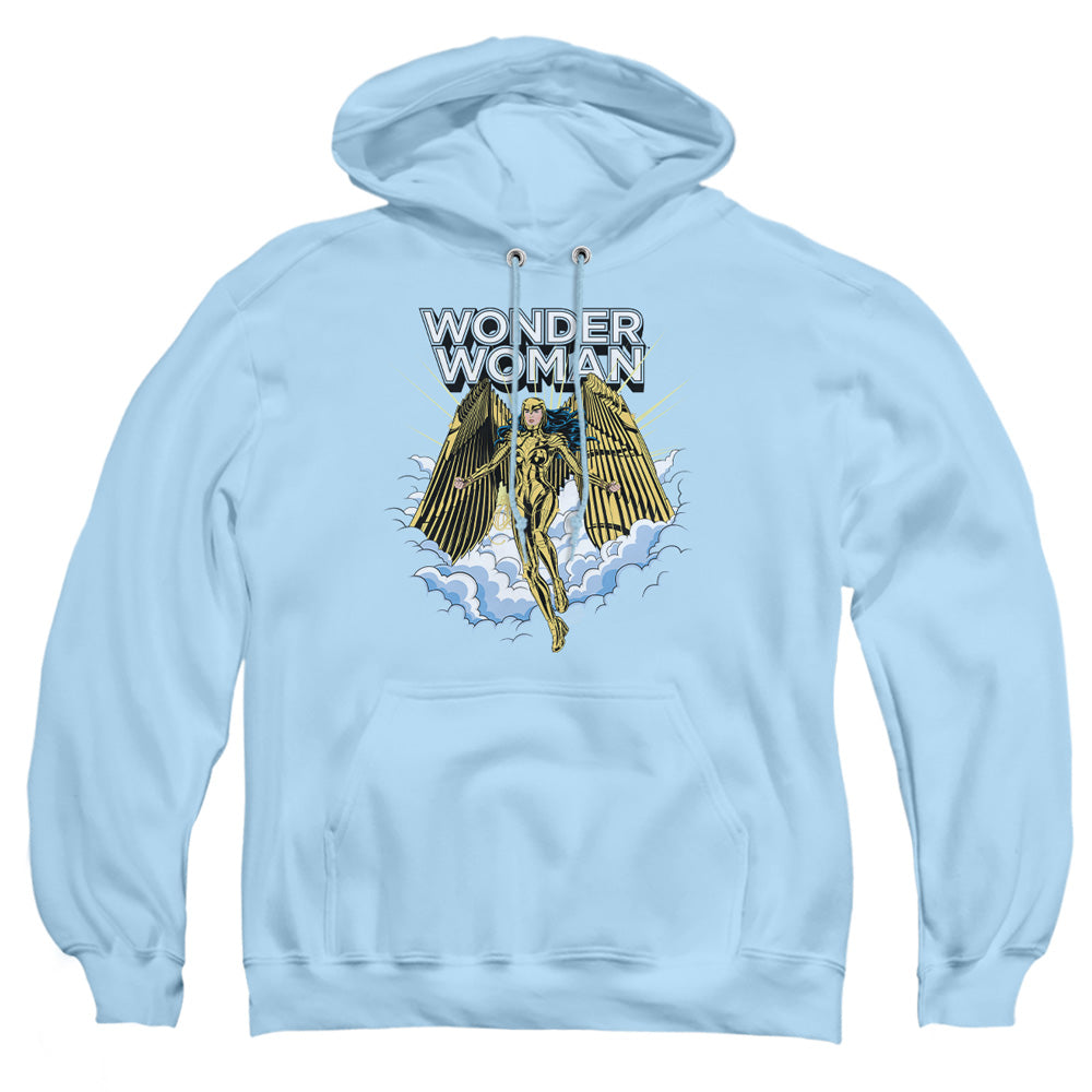 Wonder Woman 84 Glorious Wonder Mens Hoodie Light Blue Officially Licensed