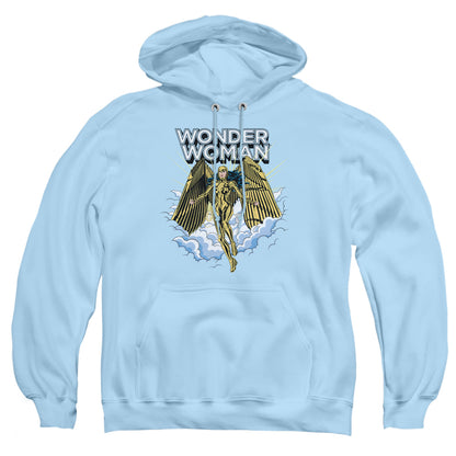 Wonder Woman 84 Glorious Wonder Mens Hoodie Light Blue Officially Licensed