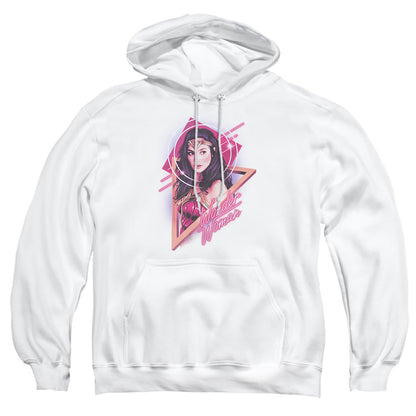 Wonder Woman 84 Soft Glow Mens Hoodie White Officially Licensed