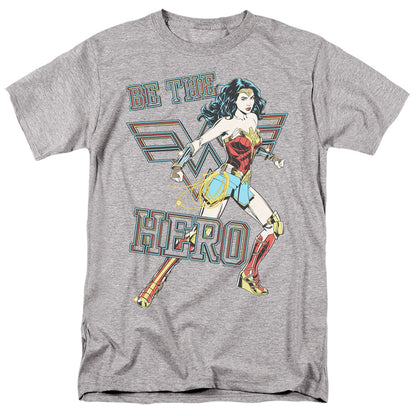 Wonder Woman 84 Be The Hero Mens T Shirt Athletic Heather Officially Licensed