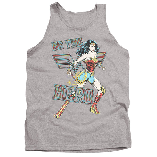 Wonder Woman 84 Be The Hero Mens Tank Top Shirt Athletic Heather