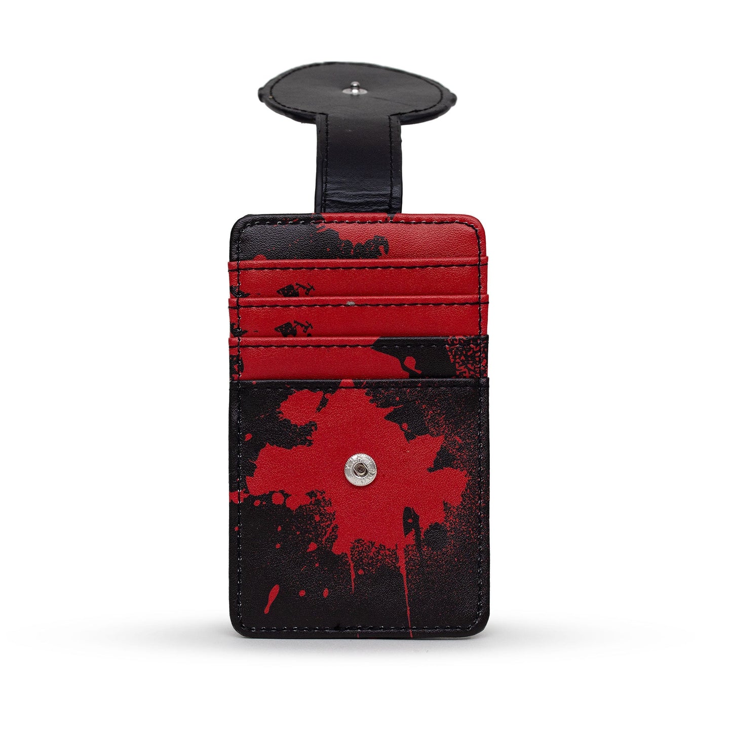 Friday the 13th Jason Hockey Mask Black Red Wallet