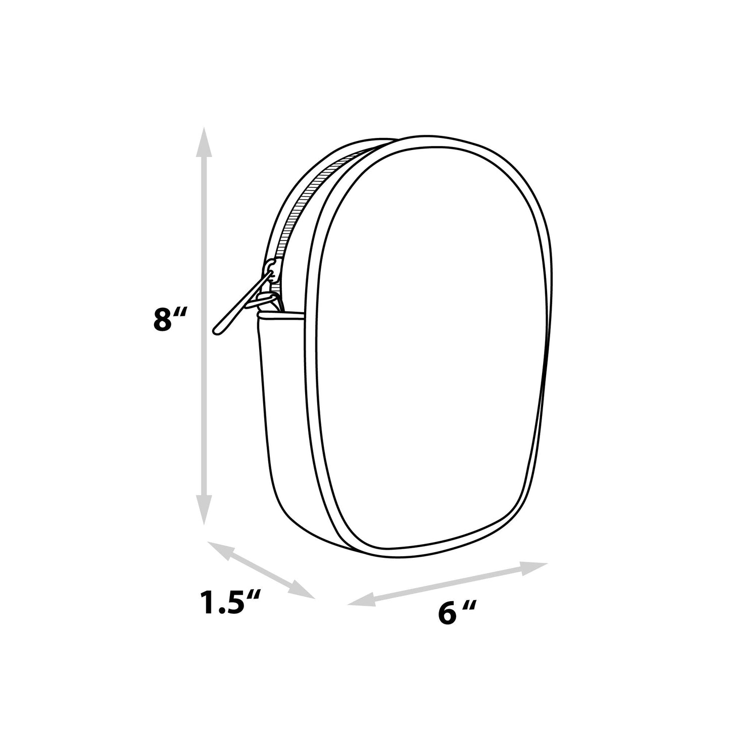 Friday The 13th Jason Hockey Mask Crossbody Bag