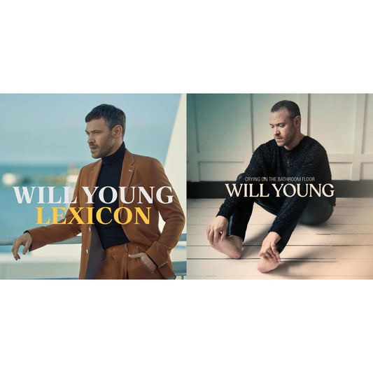 Will Young - Lexicon & Crying On The Bathroom Floor (140G) - LP Vinyl Bundle
