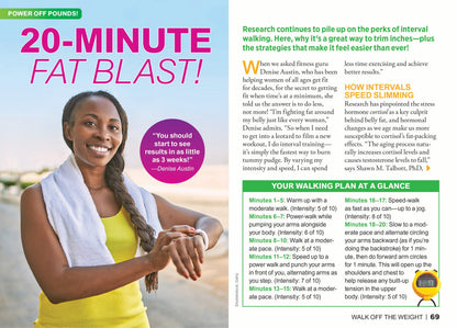 Woman's World Specials - Walk Off The Weight: Meet Your Goals With 11 Easy Walking Plans, Interval Speeds, Thyroid Healing, Reverse Diabetes, Stress Relief, Boost Mood, Expert Tips & Fast Results!