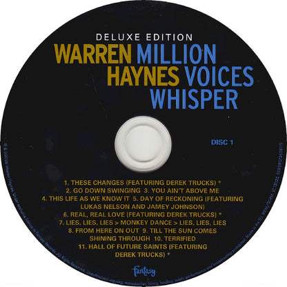 Warren Haynes – Million Voices Whisper (2-CD)