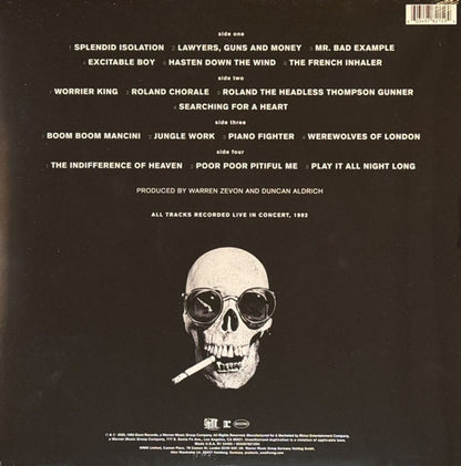 Warren Zevon – Learning To Flinch (Live)(Rktbr25) (2-LP Vinyl) Vinyl Record