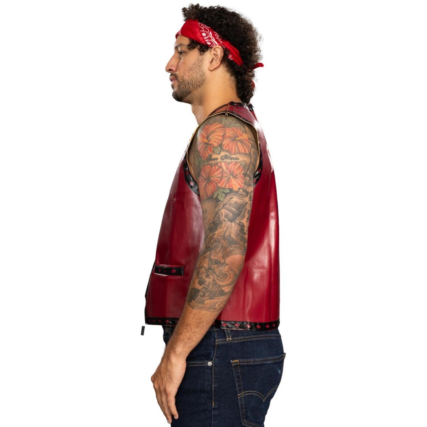 The Warriors Movie Halloween Cosplay Costume Vest and Bandana Set